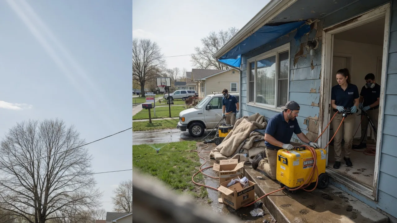 Basement Flood Cleanup in Alma, KS near me